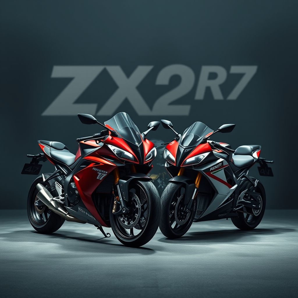 ZX4R กับ R7